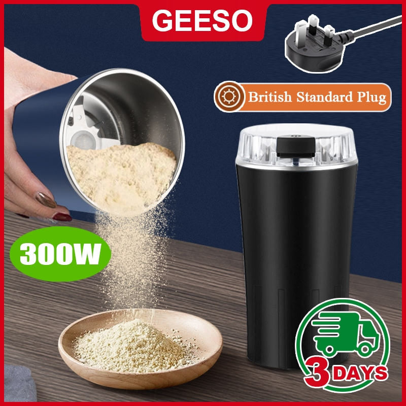 GEESO 300W Portable Electric Grinder 304 Stainless Steel Strong Power
