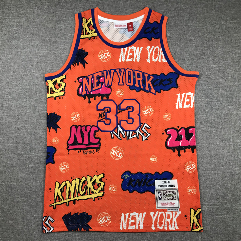 Maillot Patrick Ewing Knicks 1991/92 – Mitchell & Ness Taille S