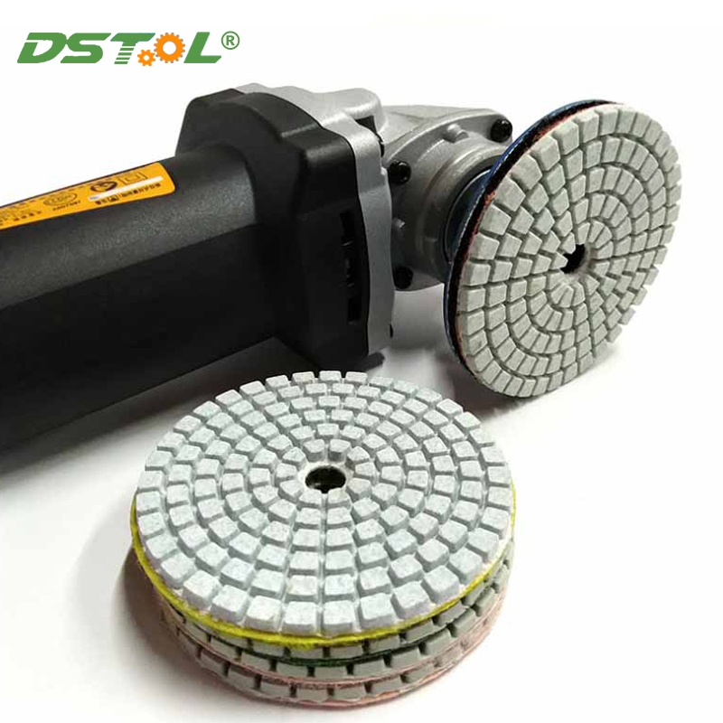 80mm 100mm Diamond Polishing Pad Wet Buff Disc Abrasive for Sanding ...