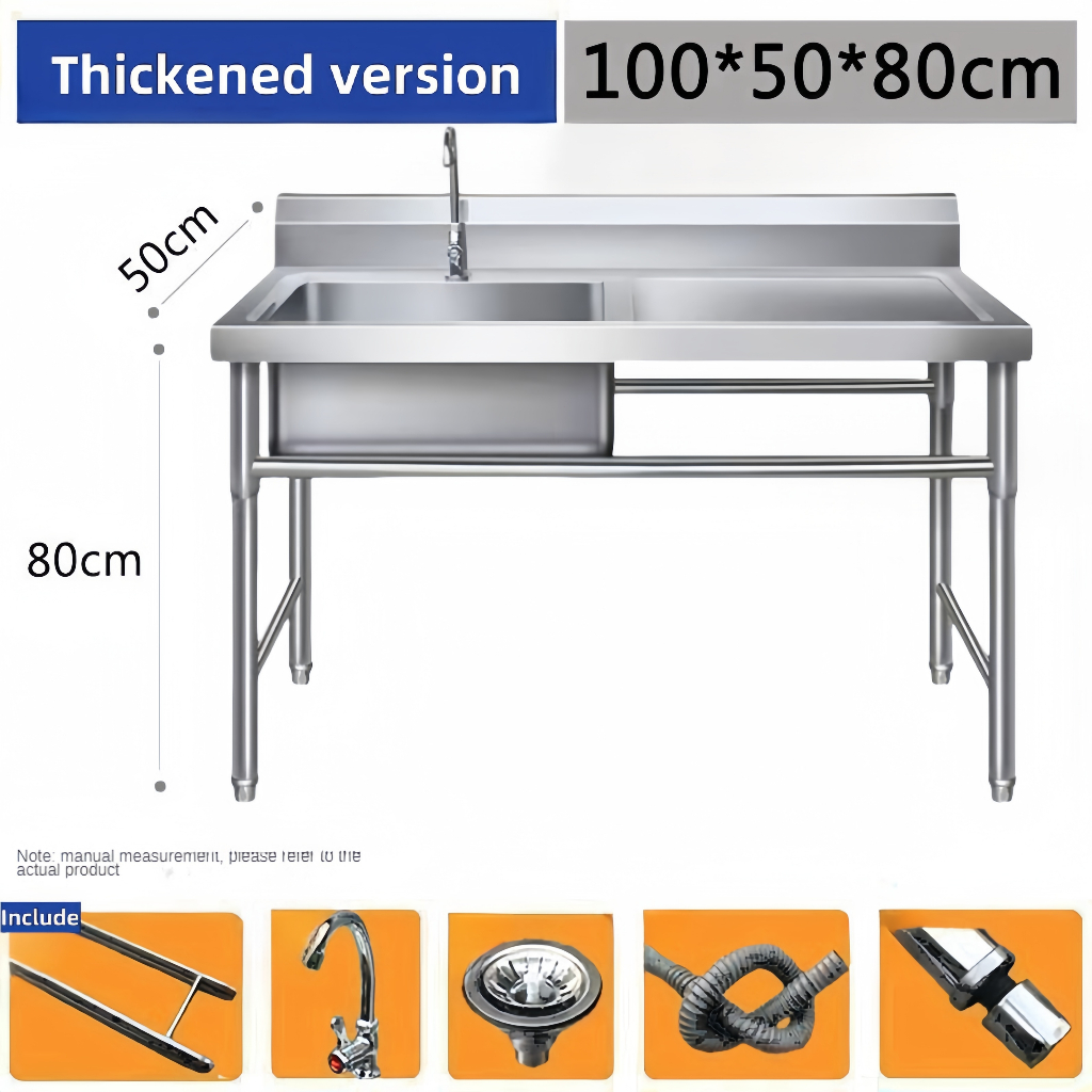 Lababo Stainless Set for Kitchen Wash Basin Sink with Stand Stainless ...