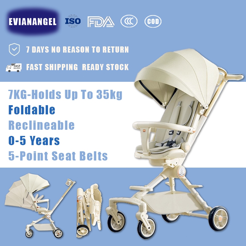 EvianAngel Stroller For Baby Stroller Lightweight Foldable ...