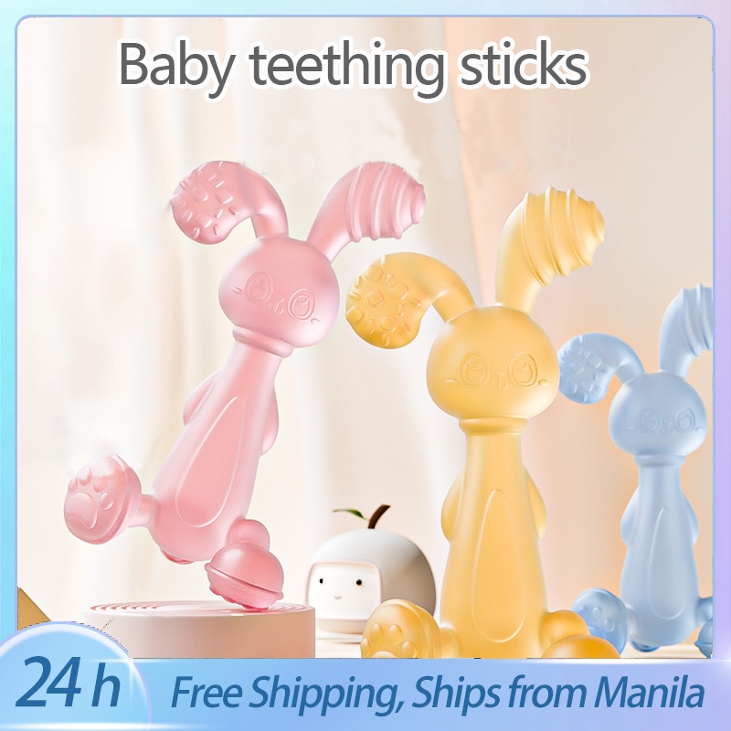 Baby teething sticks soothe teether biting toy | Shopee Philippines