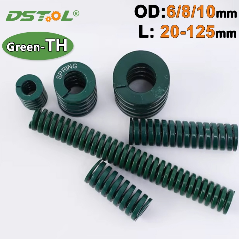 1Pc Heavy Load Die Mold Springs Green Compression Spring Outer Diameter ...