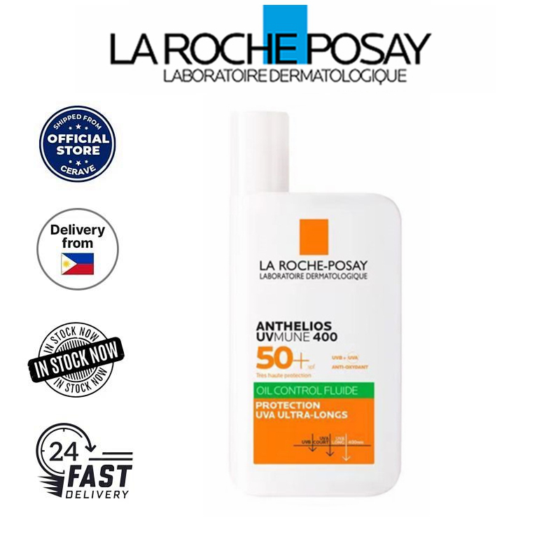 La RochePosay Anthelios Invisible Fluid Sunscreen Sunblock SPF50+ PA++++ 50ml Shopee Philippines