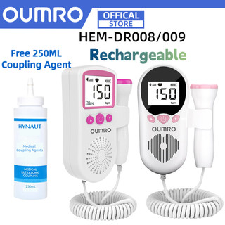 OUMRO Rechargeable Fetal Doppler Baby Heart Monitor Device Model HEM ...