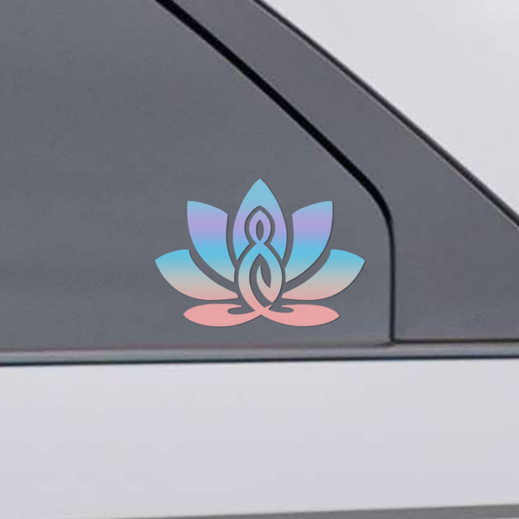 Lotus Car Sticker Stickers Personalized Fashion Car Mirror Window ...