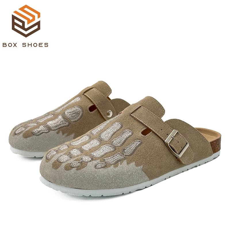 Boxshoes Men's Half Sandals High Quality Skeleton Clogs Big Size 40-47 ...