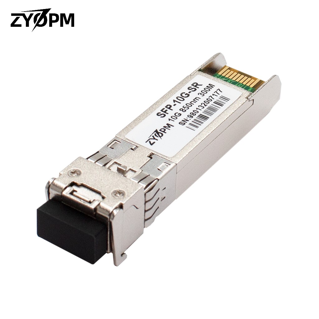 10GBase-SR SFP+ Transceiver, Multi-Mode LC Module, 10G 850nm MMF up to ...