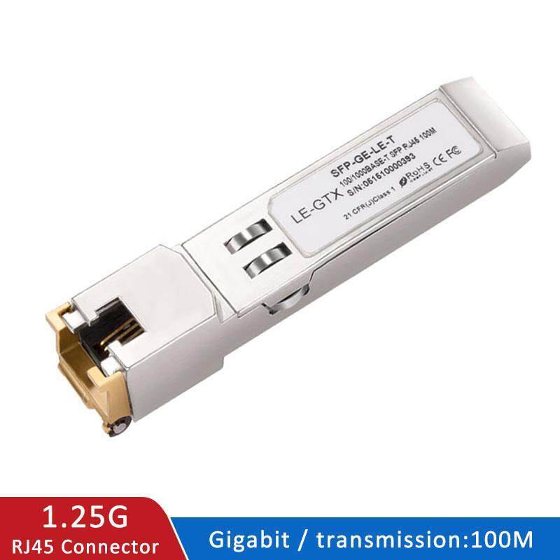 SFP To RJ45 Module Gigabit Optical Adapte Module 1000BASE-T Copper SFP ...