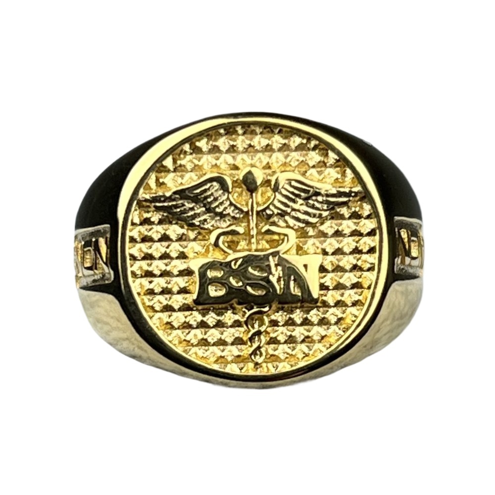 BSN 2024 Stainless Steel Ring for Ladies Philippine Nurse Size 5-11 ...