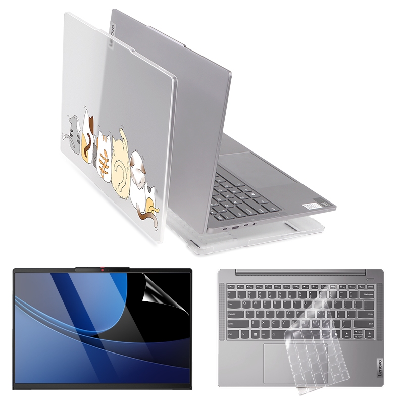 3 in 1 Laptop Case Set For 2024 2023 Lenovo IdeaPad Pro 5 14 16 inch IdeaPad Slim 5 Cartoon Matte Case Hard shell TPU Keyboard Cover Screen Protector Shopee Philippines