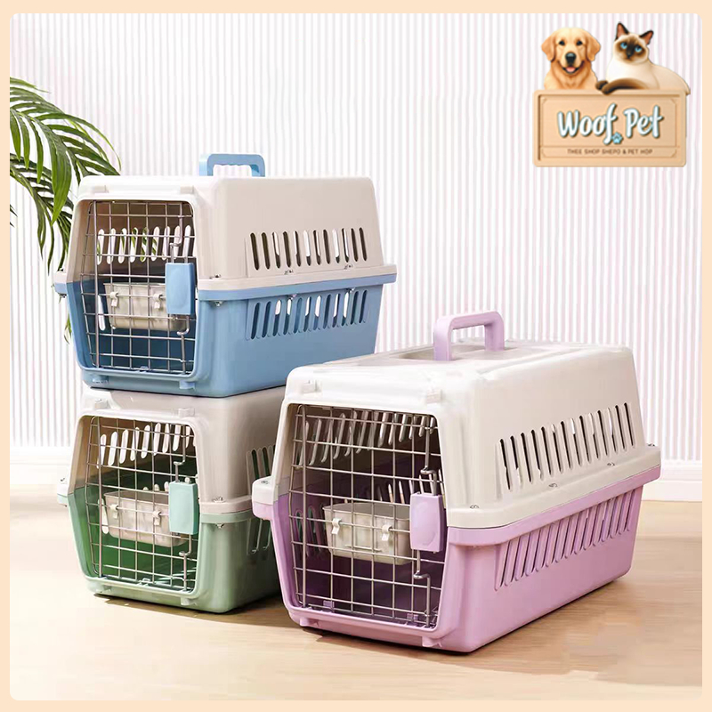 Portable M&L Size Pet Cat Carrier Travel Cage Puppy Kuting Airline