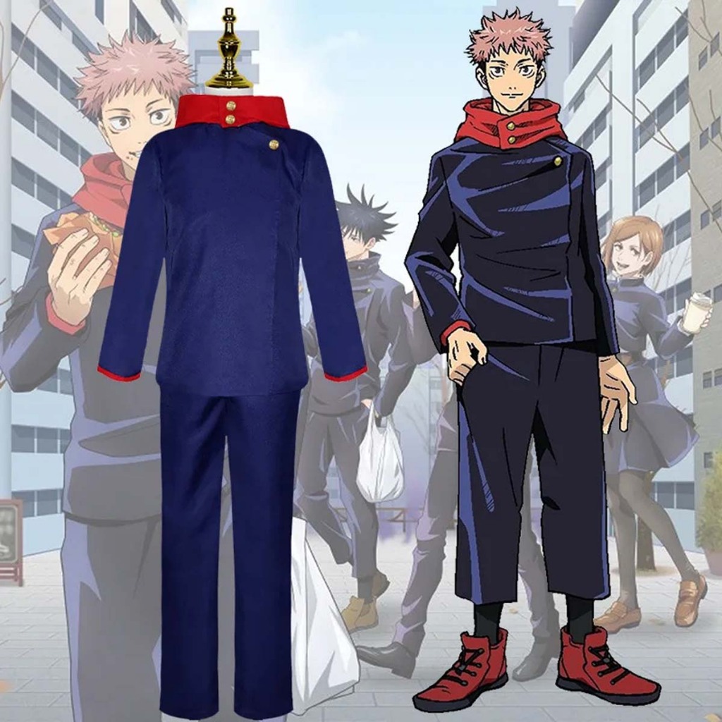 Itadori Yuji Cosplay Anime Jujutsu Kaisen Itadori Yuji Cosplay Costume ...