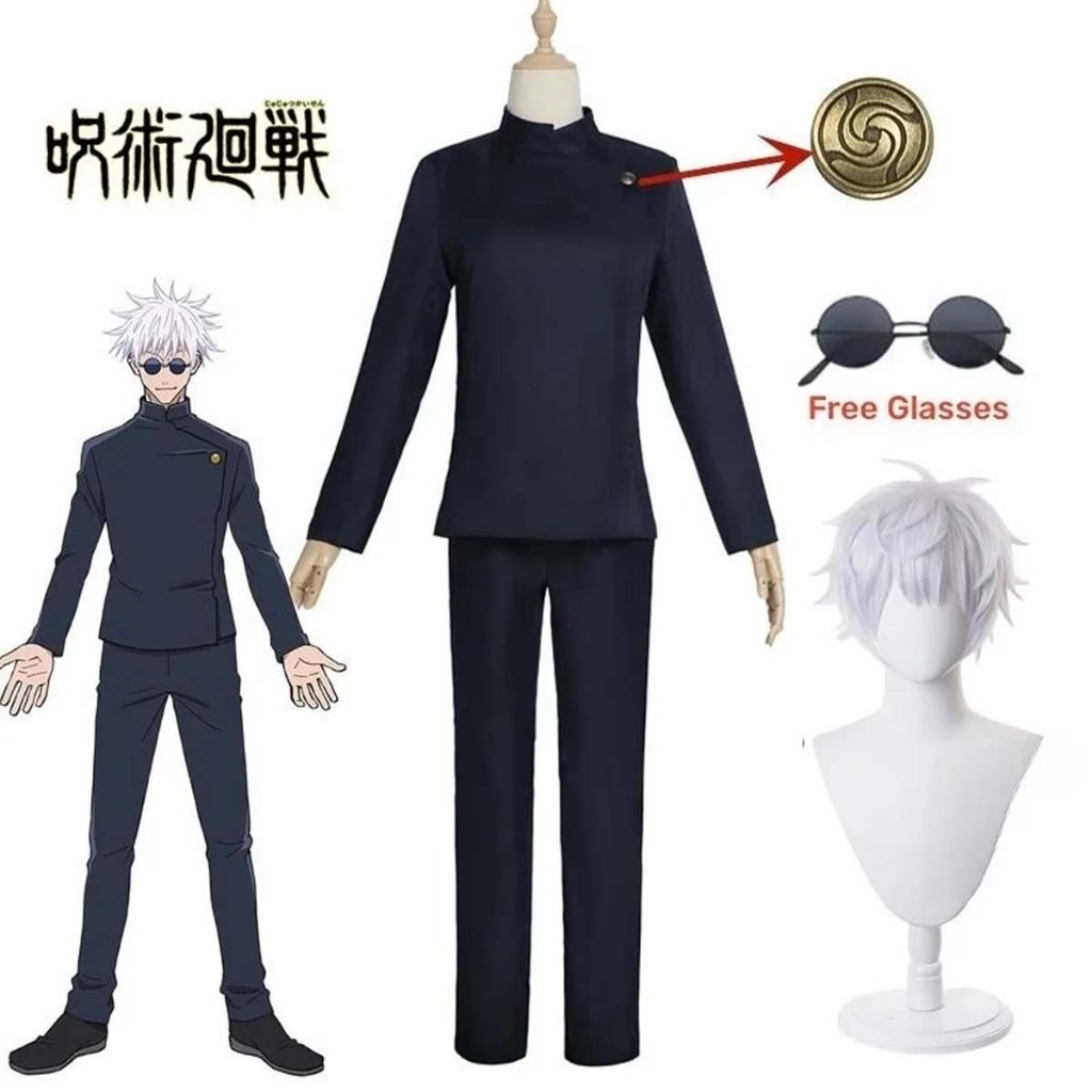 Gojo Satoru Cosplay Uniform Jujutsu Kaisen Gojo Satoru Cosplay Costume ...