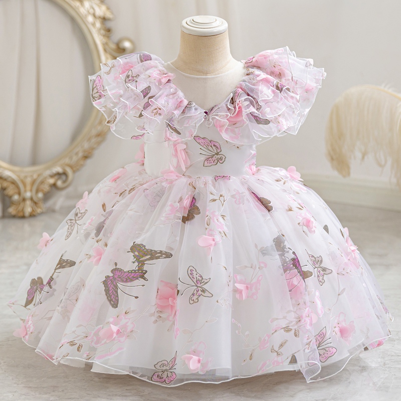 Gown for 1st birthday hotsell