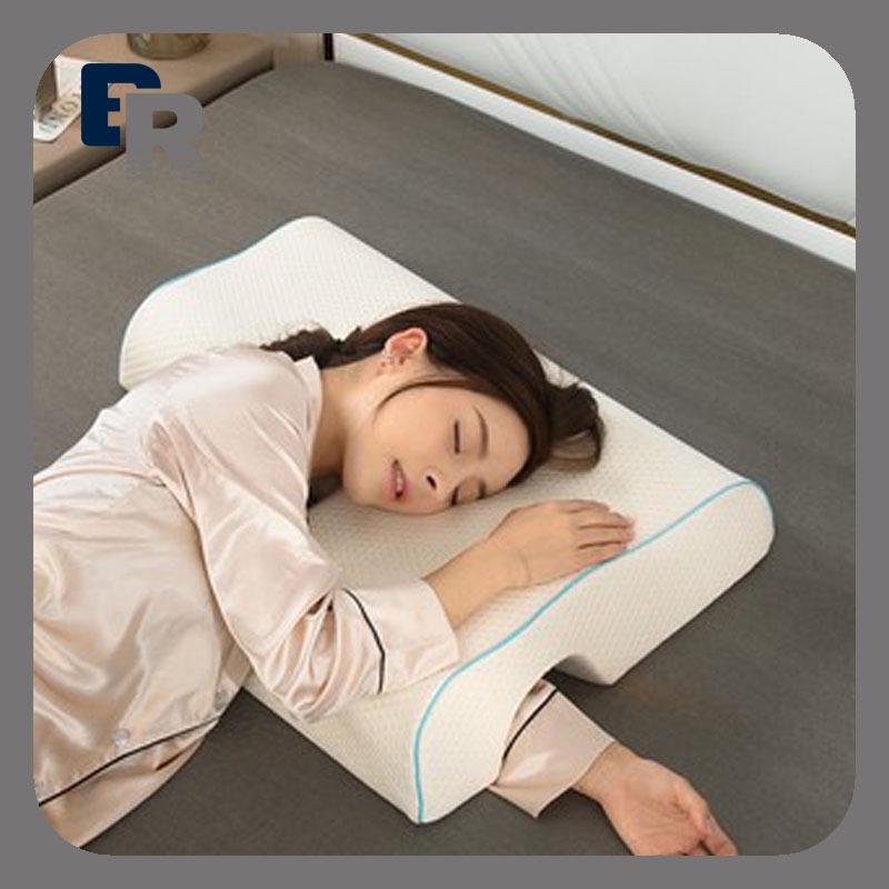 Upgrade Couple Pillow Memory Foam Anti Pressure Couples Pillow Arched  Cuddle Sleeping Pillow - Main Image