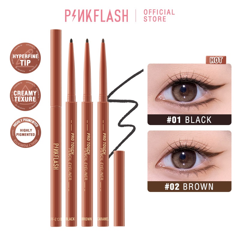 PINKFLASH#InfallibleLine Hyperfine Smooth Gel Eyeliner High Pigmented ...