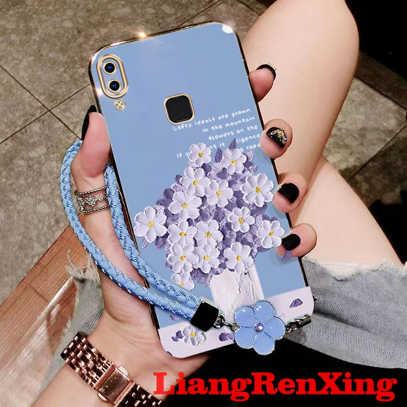 Casing vivo v9 vivo v11i vivo y95 vivo y91 vivo y91i phone case Flower ...