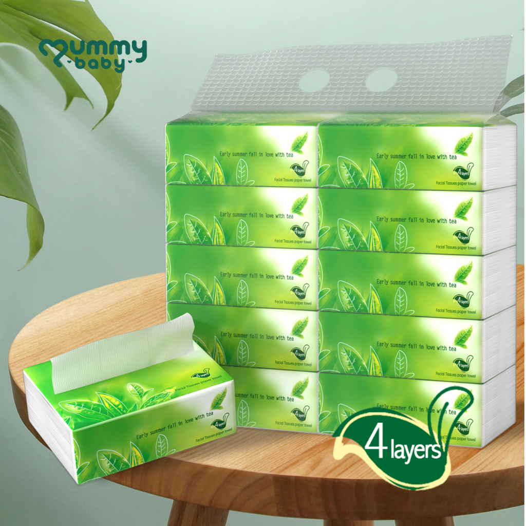 Tissue Facial Tissue order Tissue 10 packs 4-Ply Facial Tissue Car ...