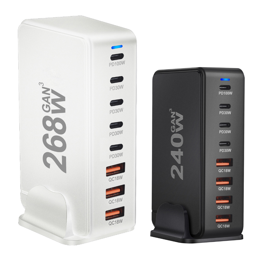 Gallium Nitride High Power Desktop Charger 268W/240W | Shopee Philippines