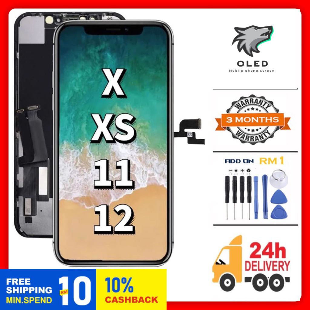 LCD Replacement GX OLED For X XR XS MAX 11 Pro Max 12 Pro 6Splus