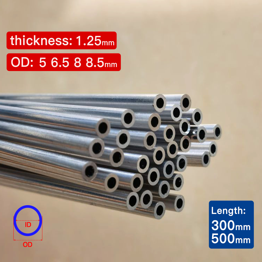 FUYI aluminum tube Wall Thickness 1.25mm OD 58.5mm Straight roud pipe