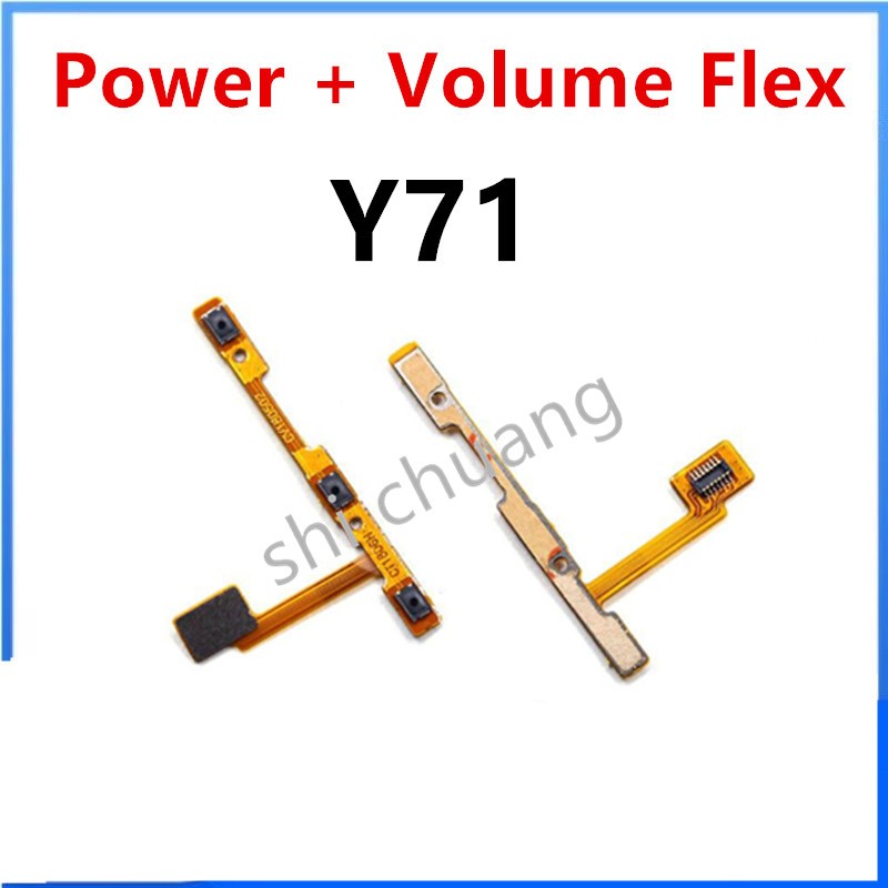 For Vivo Y71 Power Volume Button Switch Side Key Flex Cable Cellphone ...