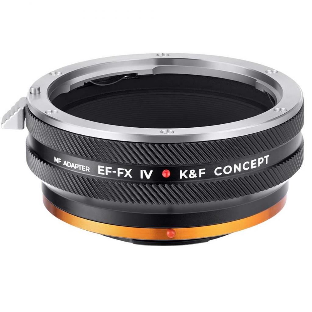 K&F Concept Adapter for Canon EF Lens Mount to Fujifilm X Camera Body,  EF-FX IV PRO