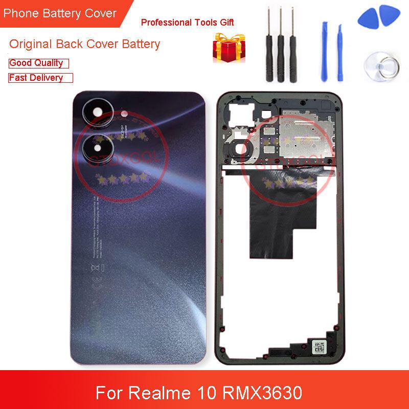 Remplacement Générique Compatible Avec REALME 10 4G RMX3630 Circuit PCB Module Carte Port USB Type C CONNECTEUR Jack DE Charge Charge + Microphone DC APPELS Carte Sync DONNÉES + In Casque Jack