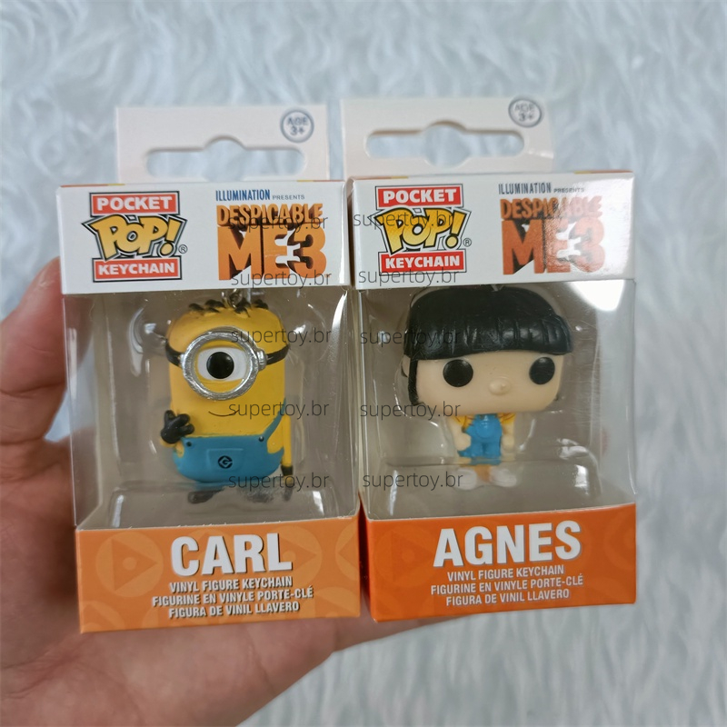 Funko Pocket Pop! Llavero Agnes – Personaje De Mi Villano Favorito 3 – Coleccionable De 4 Cm Con Caja Exhibidora