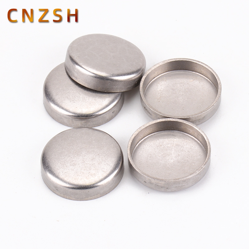 thumbnail image 2 of DGRALLY 14mm Cup Type Engine Block Water Jacket Expansion Core Plug – Plated Steel (Made In Italy) 2 of 5