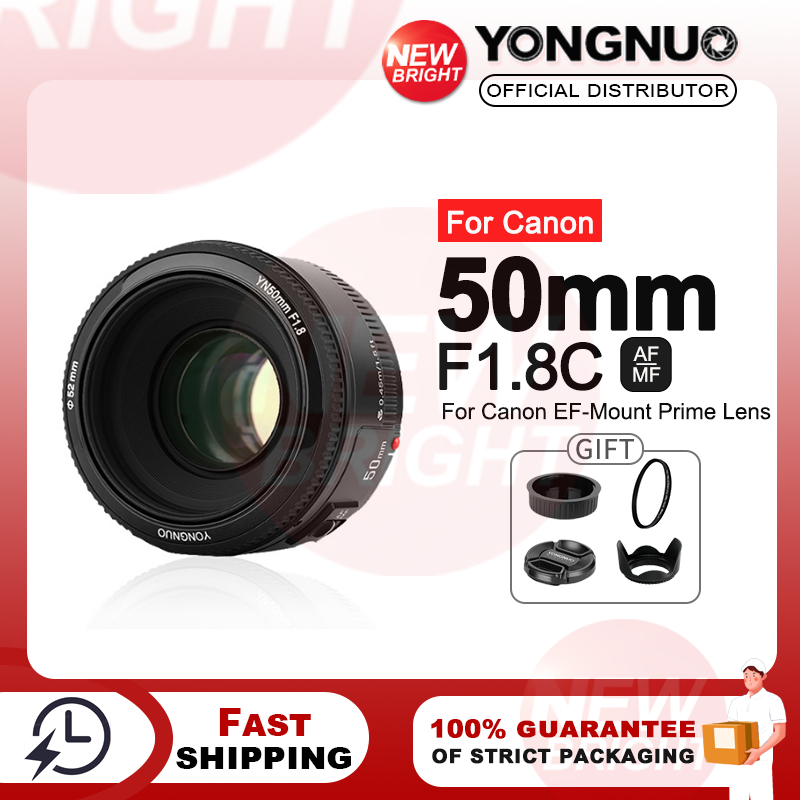 Yongnuo YN50mm Lens For Canon 50mm Autofocus lens