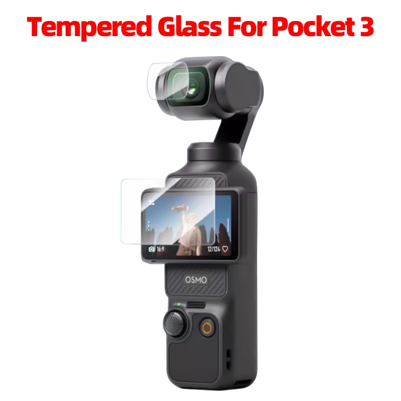 Screen Protector for DJI Osmo Pocket Tempered Glass Film LCD Screen  Proctector Lens Protector for DJI Pocket Accessories