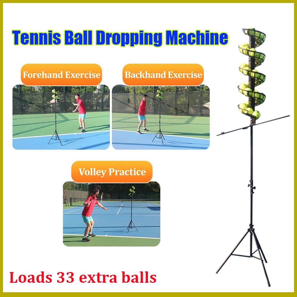 Tennis Ball Dropping Machine Tennis Ball Feeder Tennis Machine ...