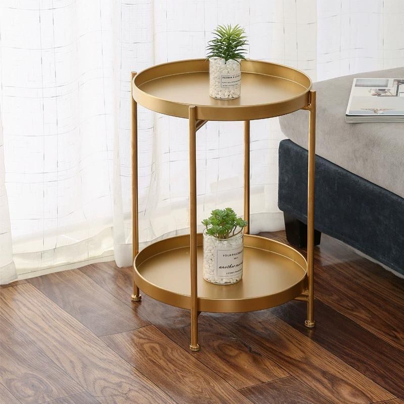 Nordic sofa side table Italian light luxury creative iron balcony small ...