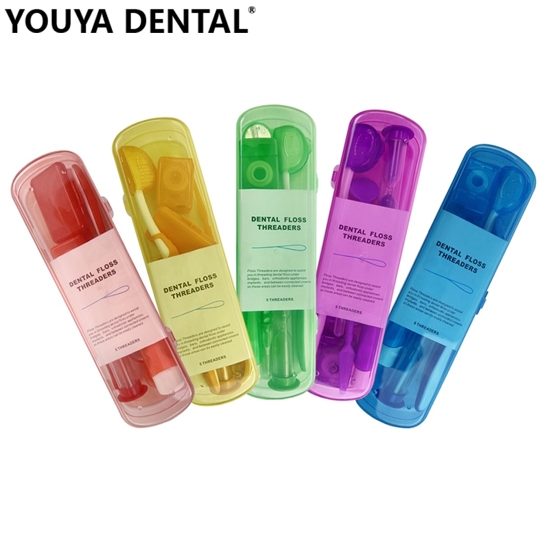Toothbrush Set Hygiene Care Ortho Set Kit Interdental Floss Dental ...