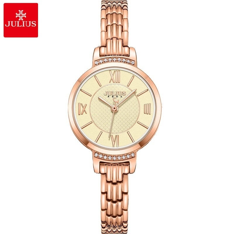JULIUS Official Authentic New Retro Zircon Prestige Quartz Waterproof ...
