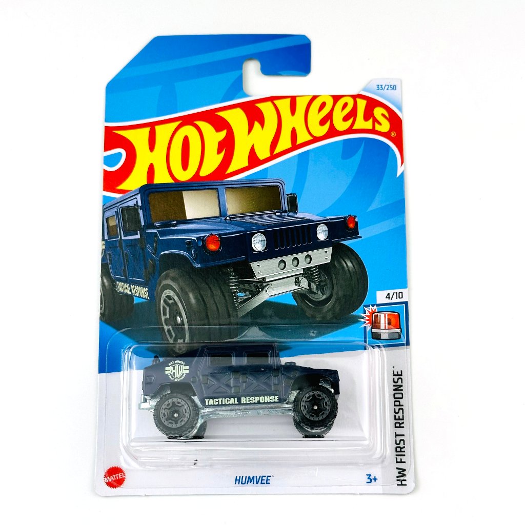 2024-33 Hot Wheels Cars Humvee 1/64 Metal Die-cast Model