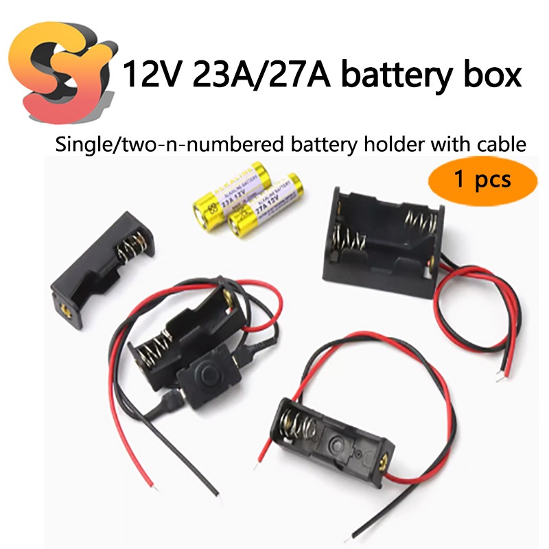 1pcs 12V 23A/27A Battery Box Doorbell Car Remote Control Battery Single ...