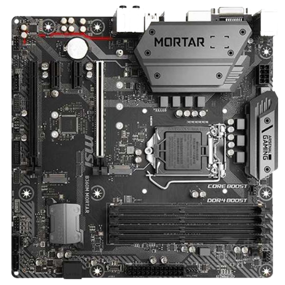 USED MSI B360M MORTAR computer board 64GB LGA 1151 DDR4 Micro ATX B360 ...