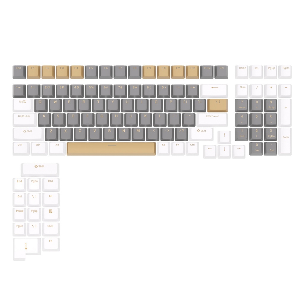 Royal Kludge Custom 136 Keycaps OEM Keycaps Keyboard Keycaps Mechanical ...