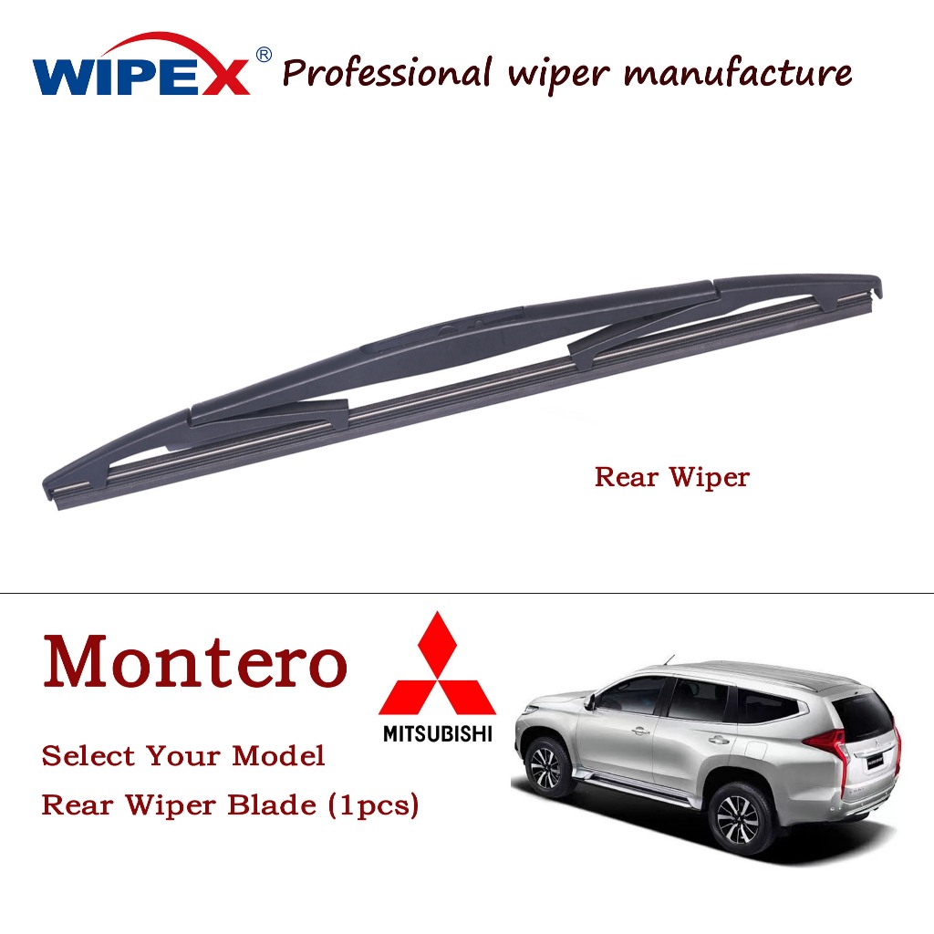 (Select Your Model) Mitsubishi Montero Rear Wiper Blade for Gen1/2/3/4