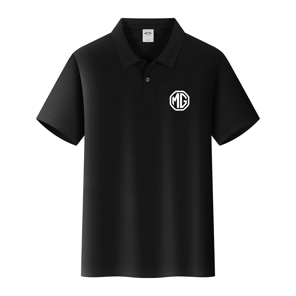 Car Work Uniform Short Sleeved Lapel Polo Collar T shirt for MG MORRIS GARAGES 4S Car Shop