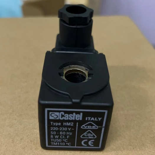 2-way Castel Valve w/ coil HM2, 230V,Type: 1070/5, 5/8