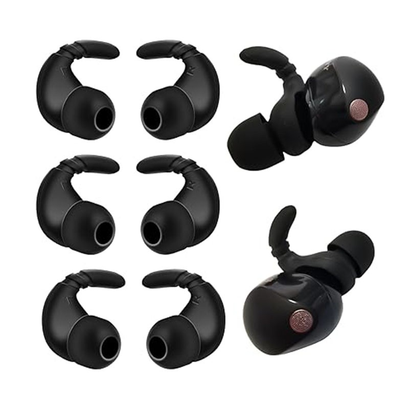 2 pair of silicone ear loops replacement earbuds for Sony WF-1000XM5 WF ...
