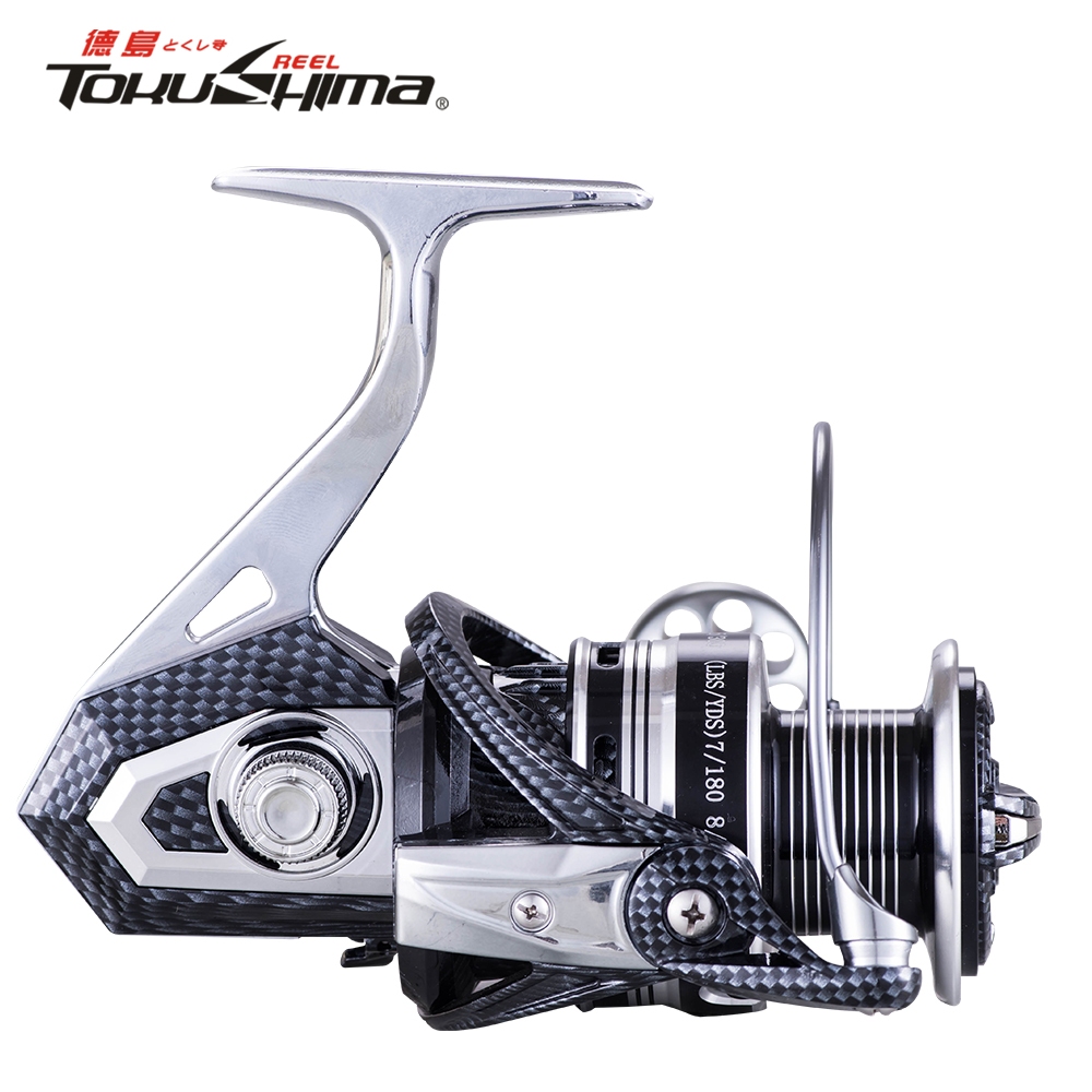 17+1BB 5.5:1 Saltwater Fishing Reel Jigging Reel Spinning Reel Set ...