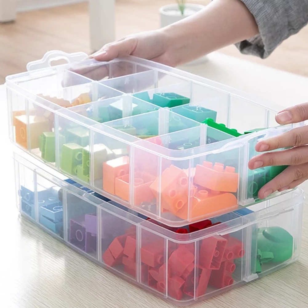 Removable Storage Box Plastic Organizer Transparent | Shopee Philippines