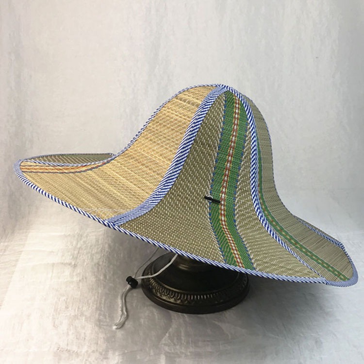 Straw hat Sun Hats for Men Beach hat Straw Life Jacket Sunhat Foldable ...