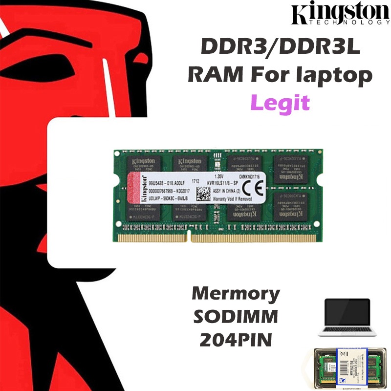 Laptop memory DDR3 DDR3L 2GB 4GB 8GB 1066 1333 1600MHz PC3 PC3L 12800 SODIMM RAM upgrade best Shopee Philippines