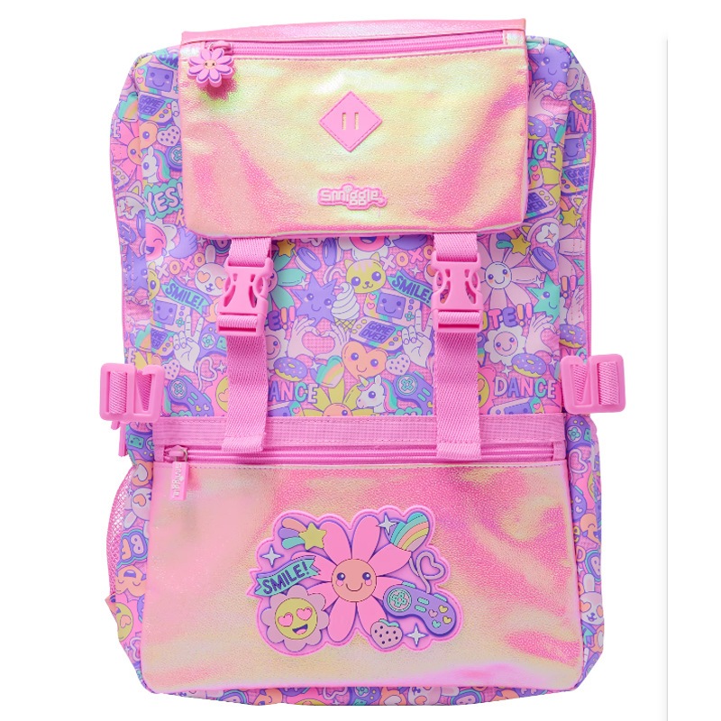 Australia smiggle New Style Children's Beautiful Postman Pink Sunflower ...